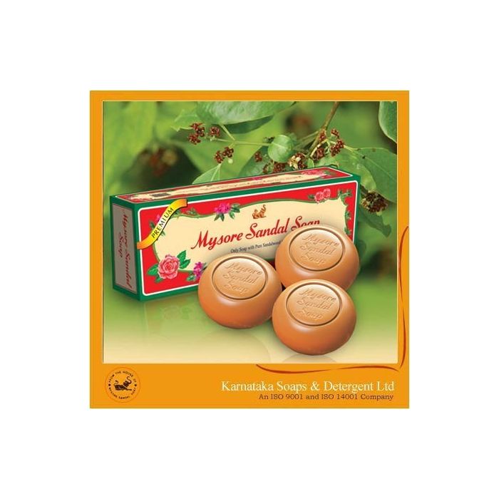Mysore Sandal Soap - Amruth Ayurveda Products-anthinhphatland.vn