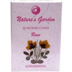 Auroshikha Rose Incense Cones