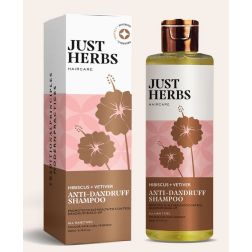 Just Herbs Anti-Dandruff Shampoo with Hibiscus and Vetiver