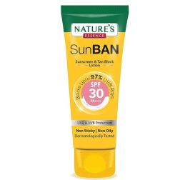 Natures Essence Sunban SPF 30 PA+++ Sunscreen & Tan Block Lotion (60ml)