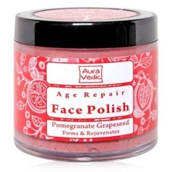 Aura Vedic Pomegranate Grapeseed Face Polish