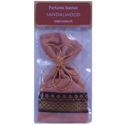 Auroshikha Sandalwood Perfume Silk Sachet 7gm