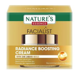 Natures Essence Facialist Radiance Boosting Cream with 24K Liquid Gold (45g)