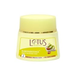 Almond Anti Wrinkle Cream (Lotus Herbals)