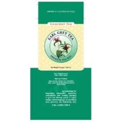 Earl Grey Tea Bag Carton