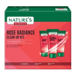 Natures Essence Rose Radiance Clean-Up Kit (300g)