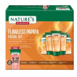 Natures Essence Advanced Flawless Papaya Facial Kit (452g)