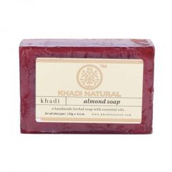 Almond Handmade Herbal Soap - Khadi