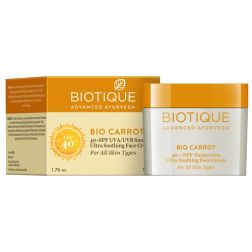 Biotique Carrot Face & Body Suncream SPF 40 UVA/UVB