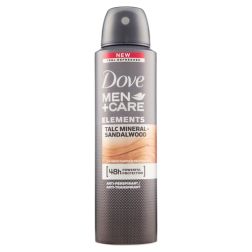 Dove Apa Talc Min And Sandalwood Deodorant For Men