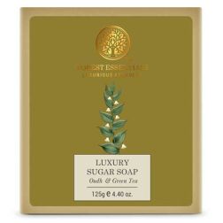 Forest Essentials Luxury Sugar Soap Oudh & Green Tea