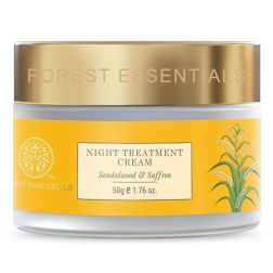 Forest Essentials Night Treatment Cream Sandalwood & Saffron