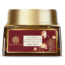 Forest Essentials Soundarya Radiance Cream with 24K Gold and SPF25