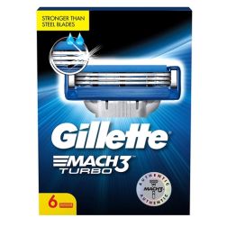 Gillette Mach Turbo 3 Shaving Blades