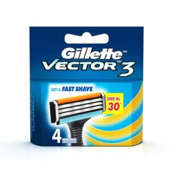 Gillette Vector 3 Manual Shaving Razor Blades