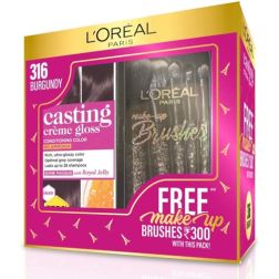 L'Oreal Paris Casting Crème Gloss Hair Color - 200 Ebony Black