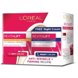 L'Oreal Paris Revitalift Anti wrinkles Day Cream SPF 23 + Revitalift Night Cream