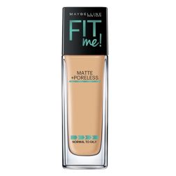 Maybelline New York Fit Me Matte+Poreless Liquid Foundation (With Pump) - 228 Soft Tan