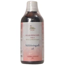 Organic Neelibhringadi Hair Oil - USDA Certified Organic
