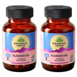Organic India Flaxseed Oil Capsules