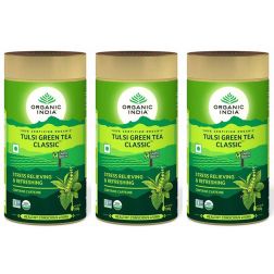 Organic India Tulsi Green Tea Classic - Tin