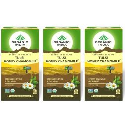 Organic India Tulsi Honey Chamomile Tea Bags