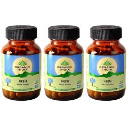 Organic Neem Capsules (Herbal Antibiotic)
