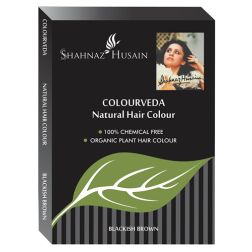 Shahnaz Husain Colourveda Natural Hair Color Blackish Brown