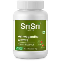 Sri Sri Ayurveda Ashwagandha Tablets - Stress Reduction