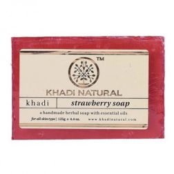 Strawberry Glycerine Handmade Herbal Soap