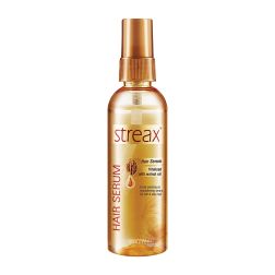 Streax Hair Serum for Women & Men | Contains Walnut Oil | Instant Shine & Smoothness | Regular use Hair Serum for Dry & Wet Hair | Gives frizz – free Hair | Soft & Silky Touch