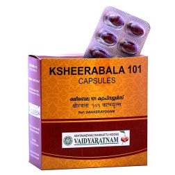 Vaidyaratnam Ksheerabala 101 Soft Gel Capsules